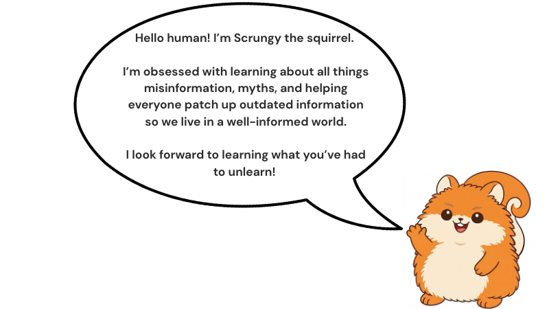 Scrungy the squirrel introducing Retrocodex